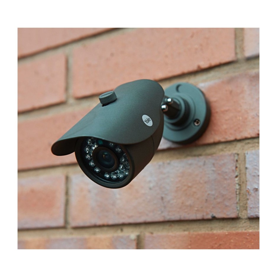 Yale CCTV System 4 Channel 720p DVR with 2 x 720p Cameras & 1TB HDD