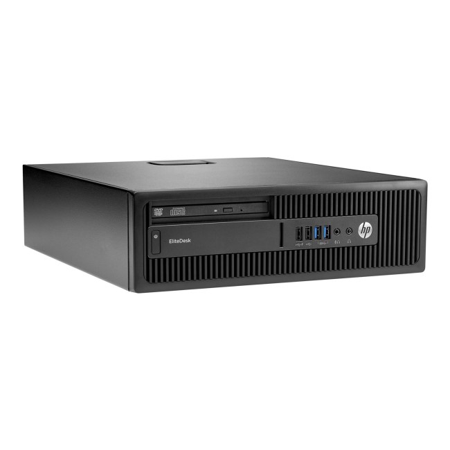 GRADE A1 - HP EliteDesk 705 G3 AMD A8-9600 12GB 500GB DVD-RW Windows 10 Professional Desktop