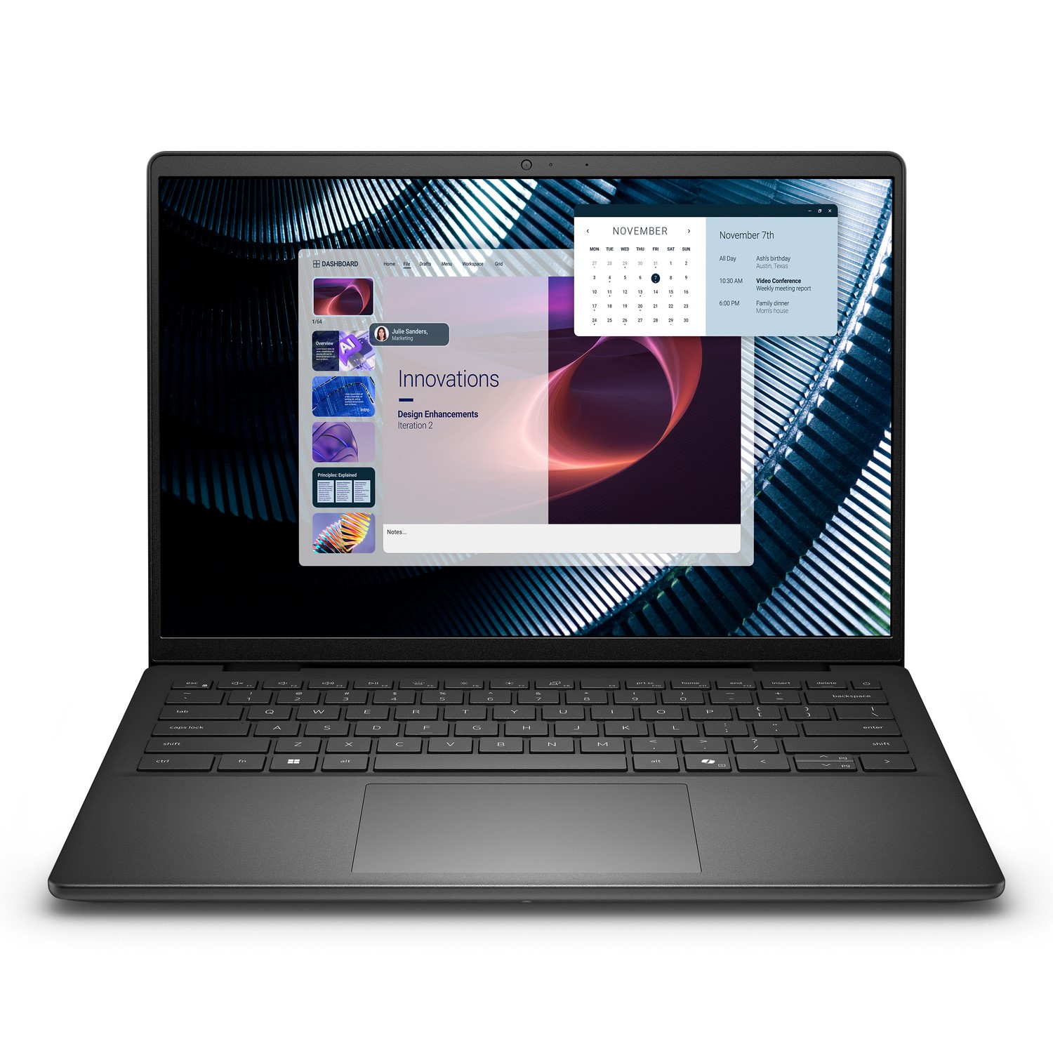 Dell Pro 14 Essential Intel Core 7 16GB RAM 512GB SSD 14 Inch Windows 11 Pro Laptop Black, Laptops Direct - Y9V5D