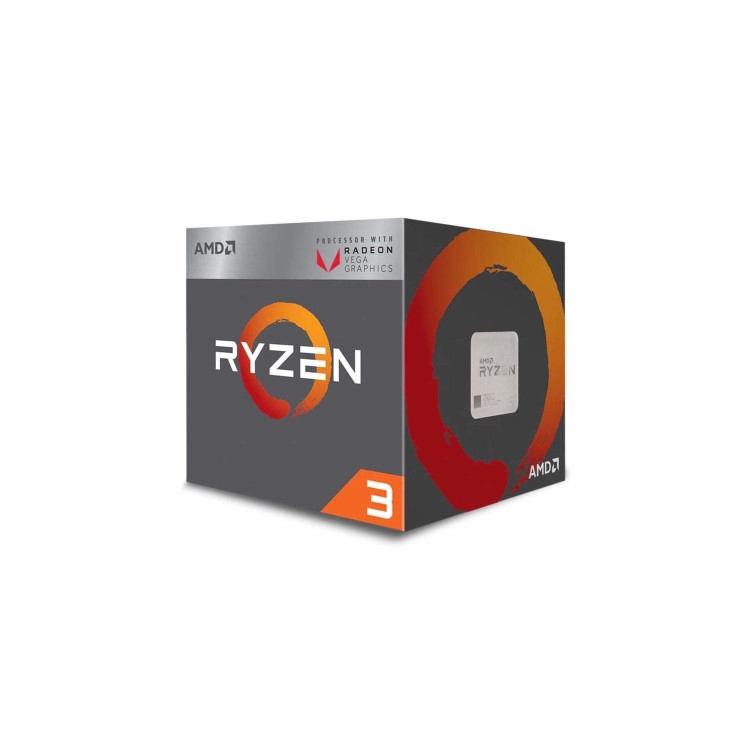AMD Ryzen 3 2200G Socket AM 4 3.5GHz Zen Processor With Radeon RX Vega 8 Graphics