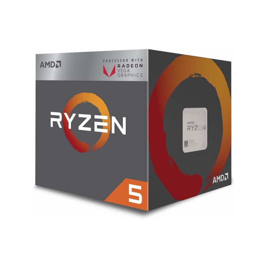 AMD Ryzen 5 2400g With Radeon Rx Vega 11 Graphics 3.6ghz Quad Core Am4 ...