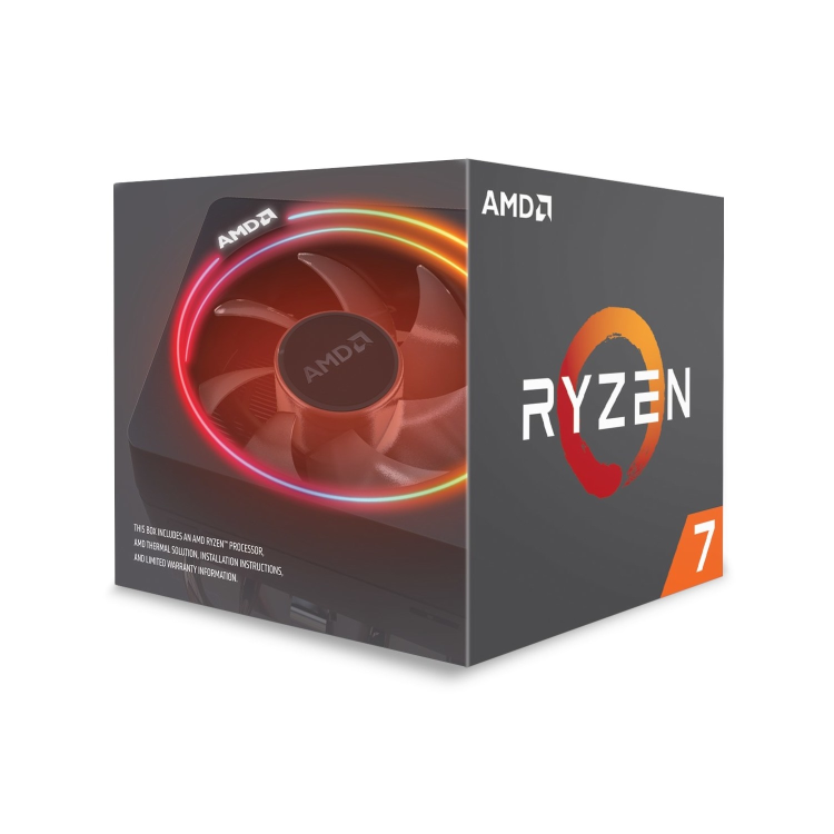 GRADE A1 - AMD Ryzen 7 Eight Core 2700X 4.35GHz Socket AM4 Processor - Retail