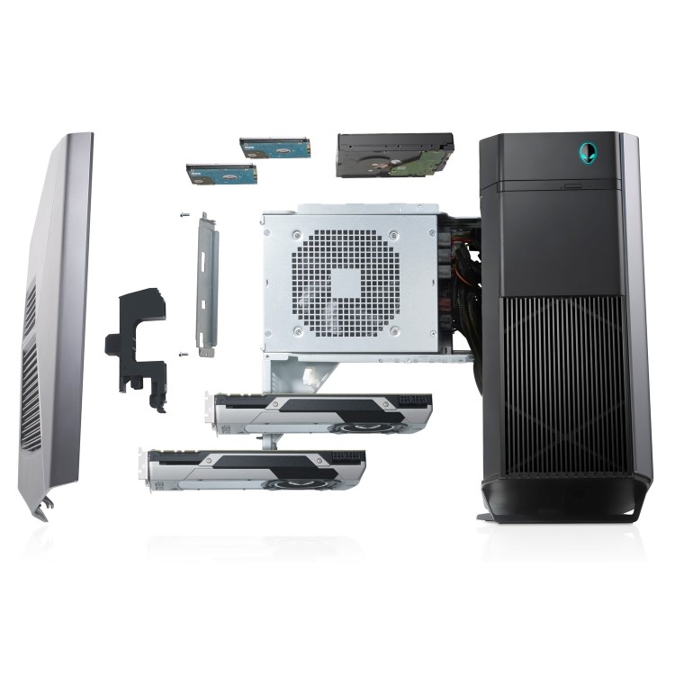 Alienware Aurora Core i7-8700K 32GB 2TB + 512GB SSD GeForce GTX 1080 Ti 11GB Windows 10 Gaming PC