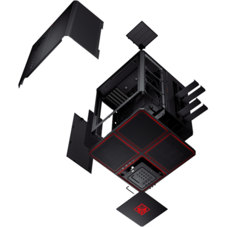HP Omen 900-045na Core i7-6700K 32GB 2TB + 256GB SSD Radeon RX 480 Windows 10 Gaming PC
