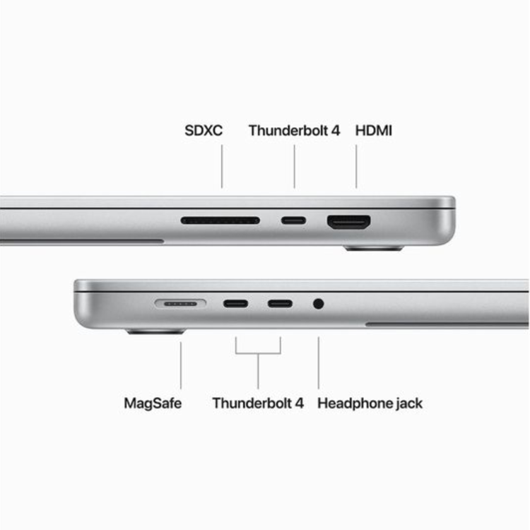 Apple MacBook Pro 14 Inch M3 36GB RAM 512GB SSD - Silver