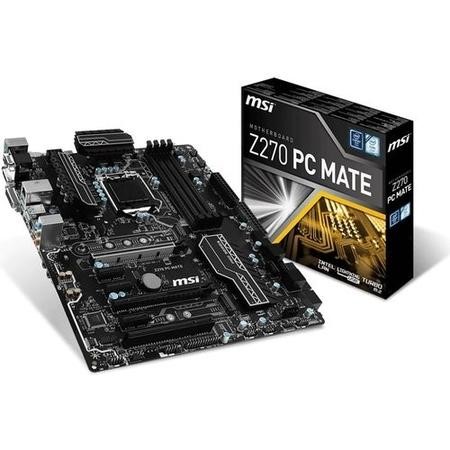 MSI Intel Z270 PC Mate DDR4 LGA 1151 ATX Motherboard Laptops Direct