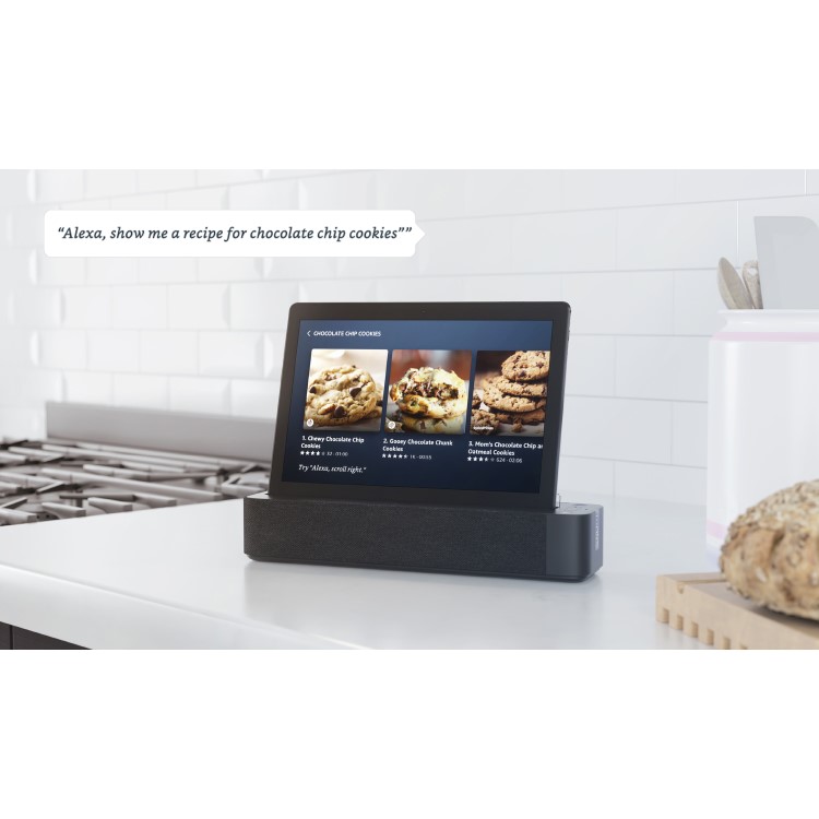 Lenovo SmartTab M10 32GB Alexa Enabled 10.1 Inch Tablet with Smart Speaker Dock