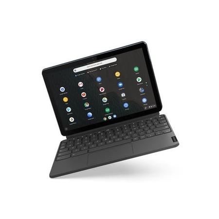 Lenovo IdeaPad Duet MediaTek P60T 128GB eMCP 10.1" FHD Touchscreen ChromeOS Tablet - Blue + Grey