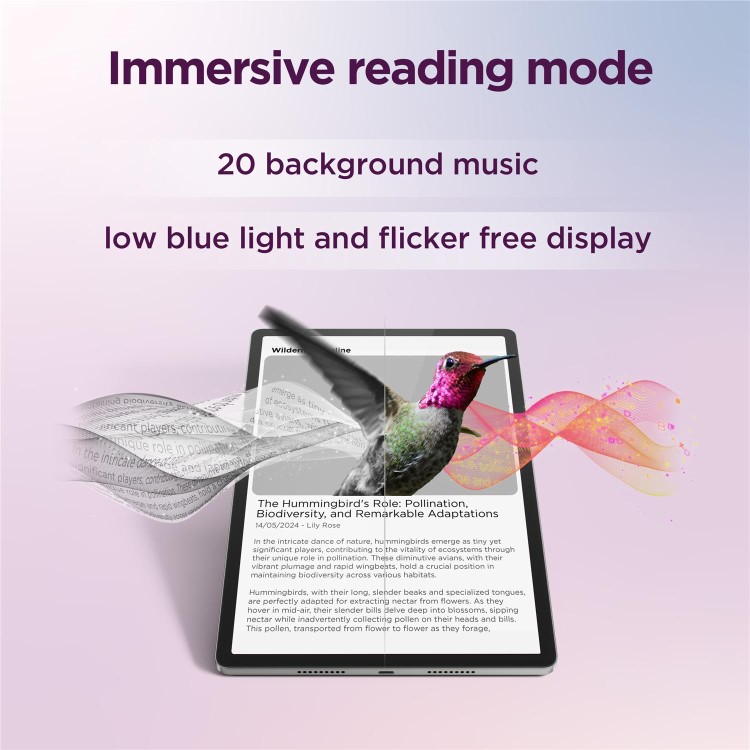 Lenovo Idea Tab Pro 12.7" Luna Grey 128GB Wi-Fi Tablet with Pen