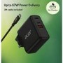 Acer 67W USB-C & USB-A GaN Laptop & Mobile Charger