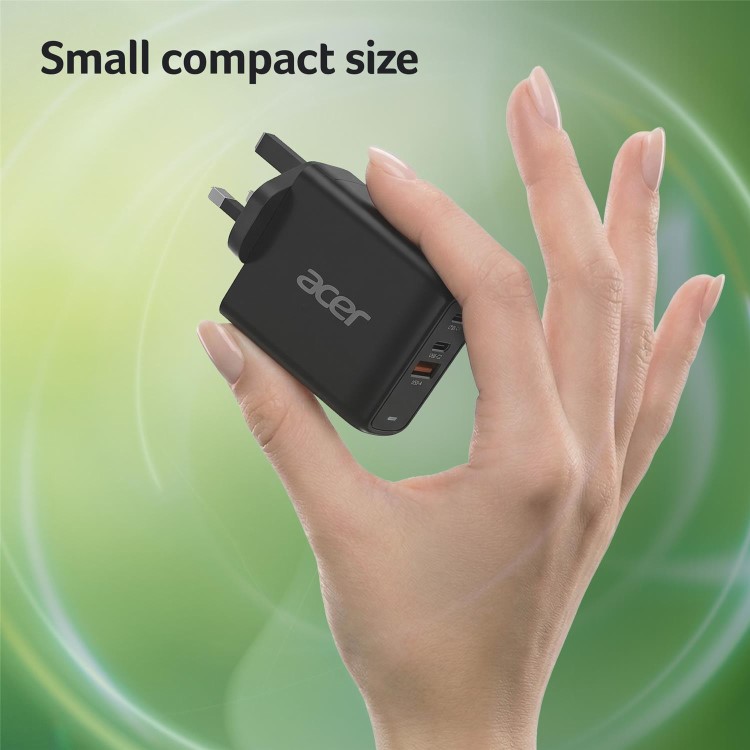 Acer 67W USB-C & USB-A GaN Laptop & Mobile Charger