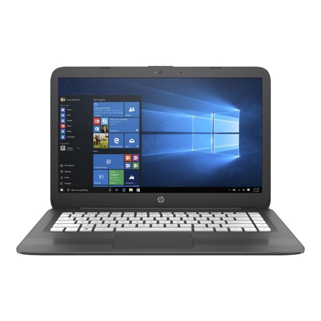 Refurbished HP Stream 14-ax005na Intel Celeron 4GB 32GB 14 Inch Windows 10 Laptop in Dark Grey