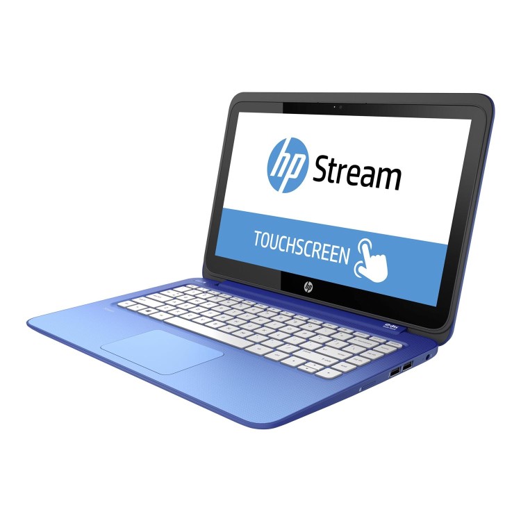 Hewlett Packard Refurbished HP Stream 13-c051sa celeron N2840 2GB 32GB 13.3" Touchscreen Laptop Blue