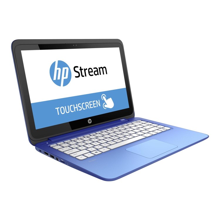 Hewlett Packard Refurbished HP Stream 13-c051sa celeron N2840 2GB 32GB 13.3" Touchscreen Laptop Blue