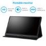 electriQ eiQ-15FHDPM 15.6" IPS Full HD Type C Portable Monitor