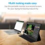electriQ eiQ-15FHDPM 15.6" IPS Full HD Type C Portable Monitor