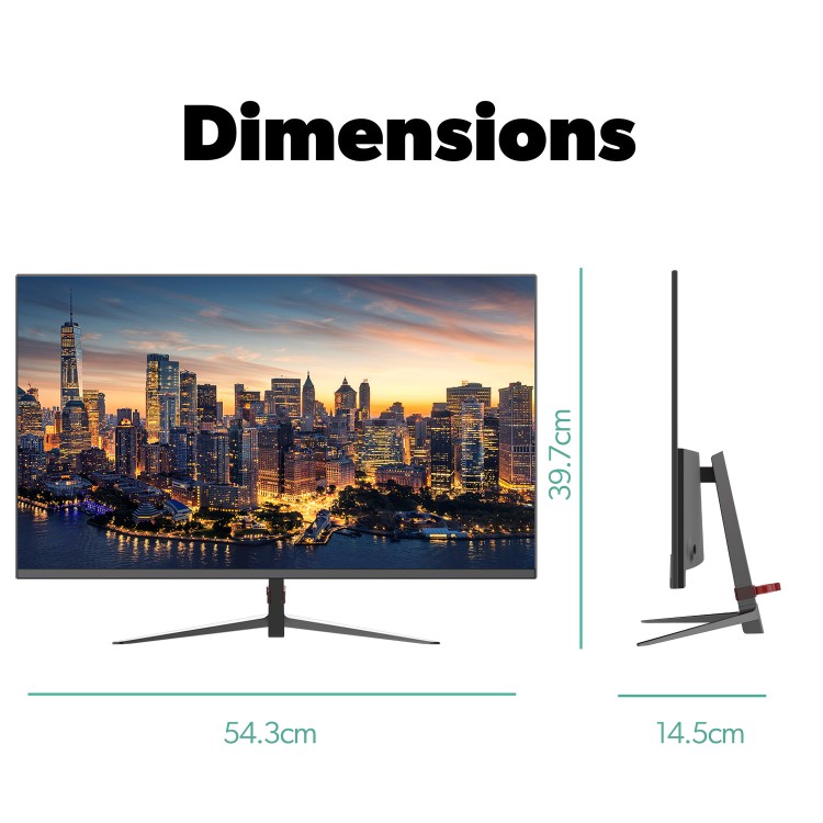 electriQ-24FHD75IS 23.8" IPS Full HD Monitor