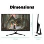 electriQ 25" Full HD HDR 165Hz Gaming monitor