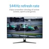 GRADE A2 - electriQ 25&quot; Full HD 144Hz HDR FreeSync Gaming Monitor