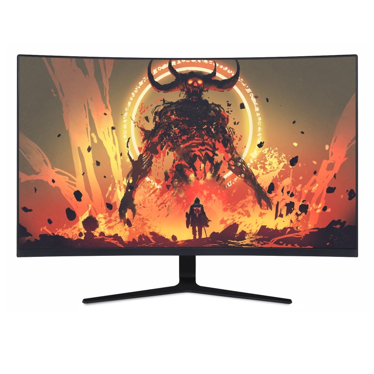 Refurbished electriq 32" QHD HDR 165Hz FreeSync Curved Gaming Monitor