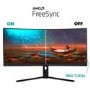 electriQ 34" QLED WQHD 180Hz 1ms UltraWide Curved Gaming Monitor