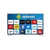 electriQ 75&quot; 4K Ultra HD LED Android Smart TV with Freeview HD - Silver