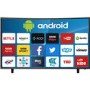 electriQ 55" Curved 4K Ultra HD LED Android Smart TV with Freeview HD