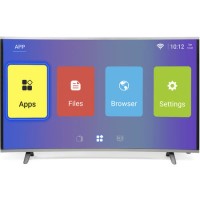 electriQ 65" Curved 4K Ultra HD Android Smart HDR LED TV with Freeview HD