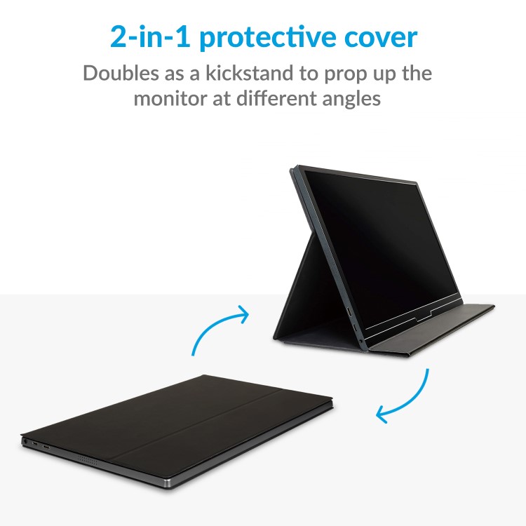 electriQ eiQ-15FHDPM 15.6" IPS Full HD Type C Portable Monitor