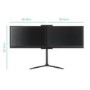 electriQ 15.6" IPS Full HD USB-C Dual Portable Monitor