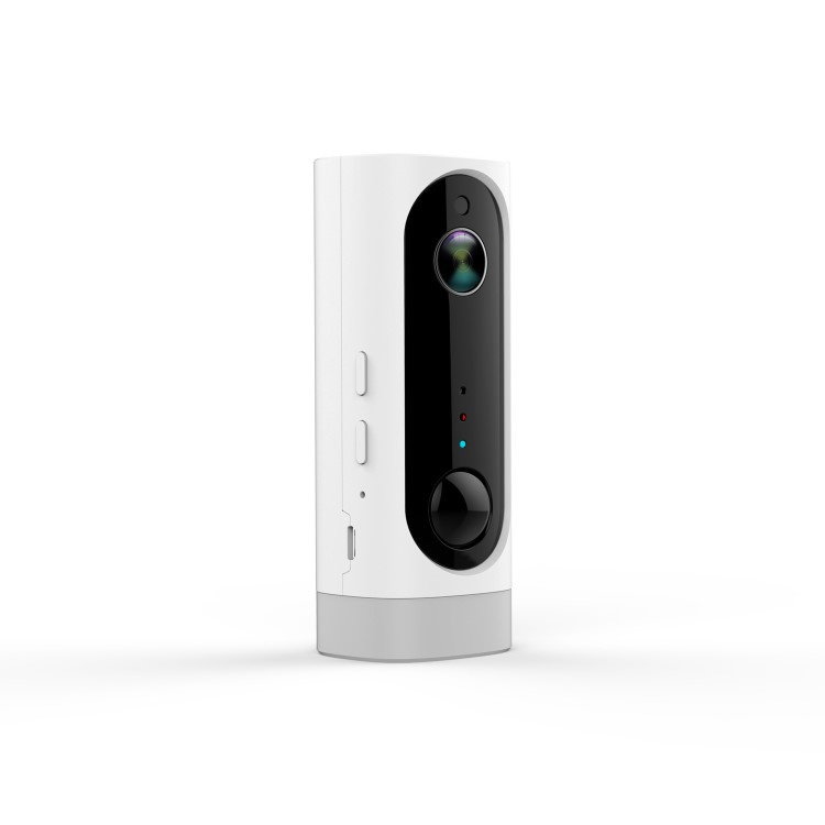 electriQ 720p HD Wireless Indoor Battery Camera with Mount