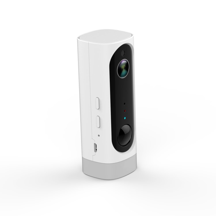 electriQ 720p HD Wireless Indoor Battery Camera with Mount