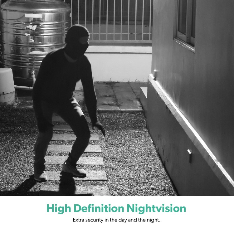 Box Opened electriQ 720p HD Wireless Video Doorbell Camera Gen 1 with Intercom & Chime Silver