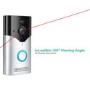 Box Opened electriQ 720p HD Wireless Video Doorbell Camera Gen 1 with Intercom & Chime Silver