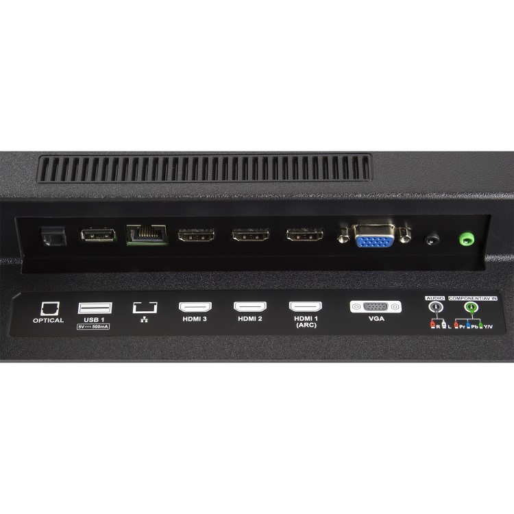 Ex Display - electriQ 43" 4K Ultra HD HDR LED Android Smart TV with Freeview HD