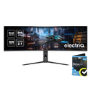 Refurbished electriQ 49'' VA Dual QHD 240Hz HDR400 UltraWide Curved USB-C Gaming Monitor