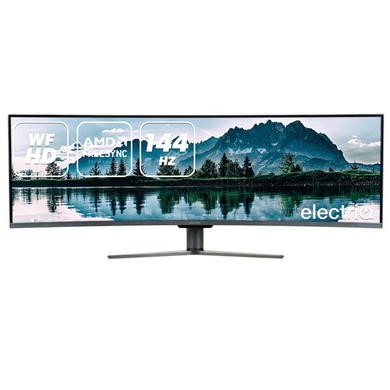 electriQ 49SUWD144FSHQ-V3 49" QLED Full HD 144Hz Super UltraWide Curved Monitor