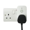GRADE A1 - electriQ WiFi Energy Monitoring Smart Plug  - iOS &amp; Android compatible 