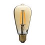 electriQ Smart dimmable Wifi filament bulb with E27 screw fitting - 3 Pack