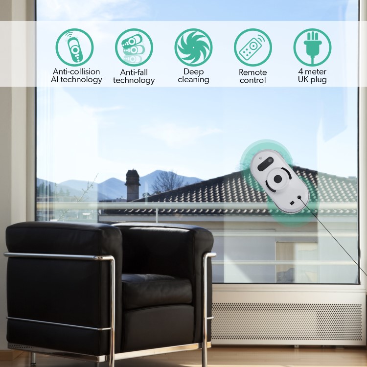 electriQ Robot Window Cleaner and Robotic Mop