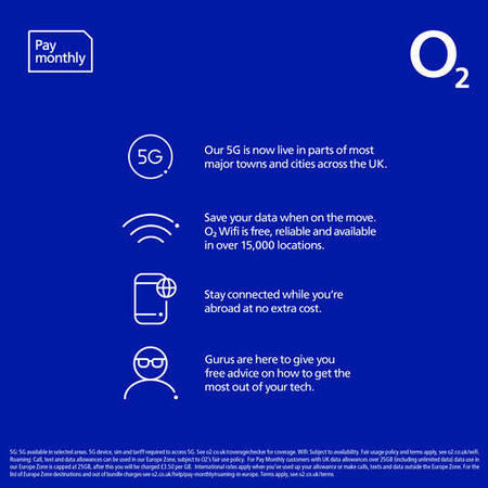 O2 Unlimited Data SIM Only Contract 12 Months