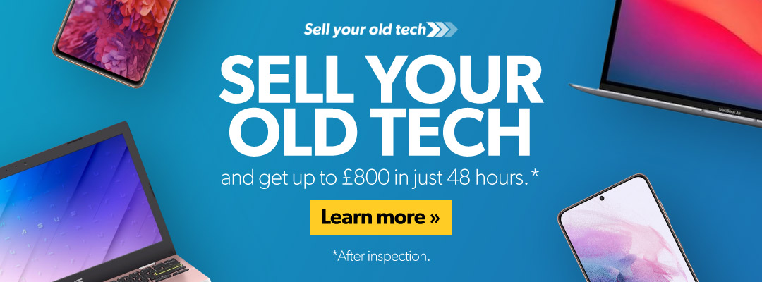 Sell your old tech.