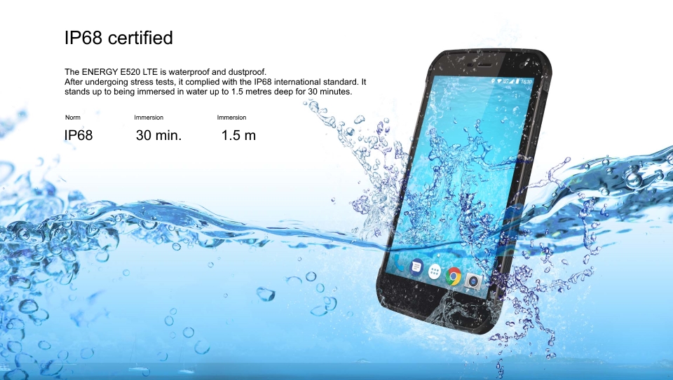 E520 waterproof