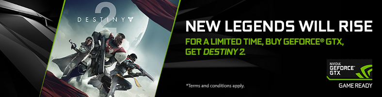 Nvidia Destiny 2 Promotion