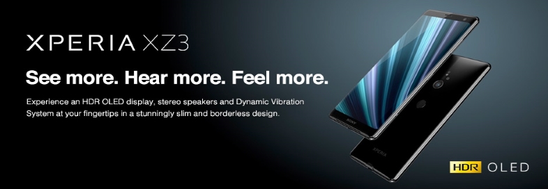 Sony Smartphone Range