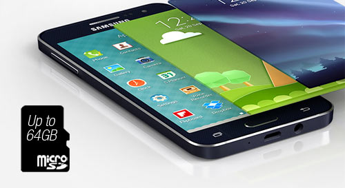 Samsung Galaxy A3 flexible storage up to 64GB