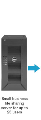 Small Business file sharing - up to 25 users