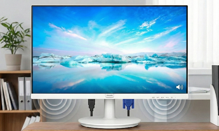 Versatile Connectivity and Built-in Audio