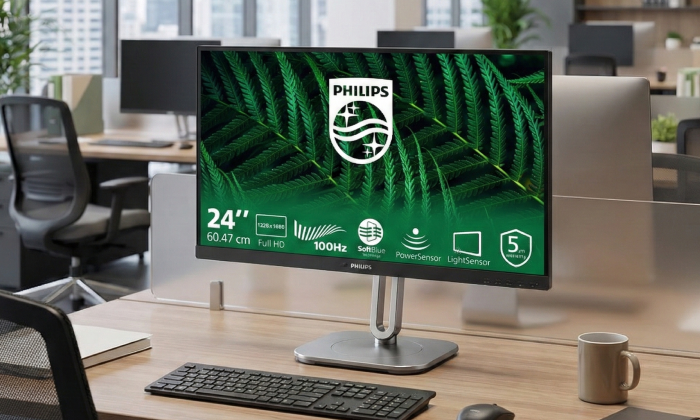 24-inch IPS Technology: Vibrant Colours and Wide Angles