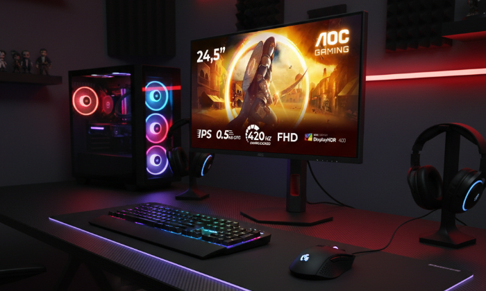 Unrivalled 420Hz Refresh Rate: Ultimate Fluidity